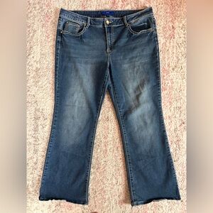 Apt. 9 Y2K / Early 2010s Blue Faded Bootcut Jeans